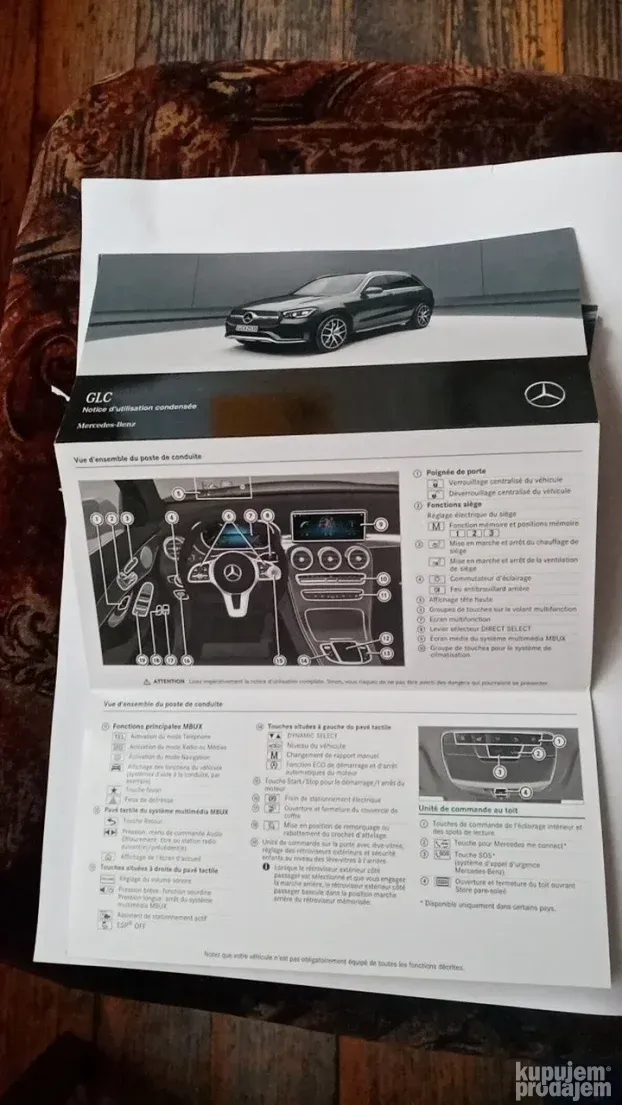 Uputstvo  za Mercedes-Benz GLC