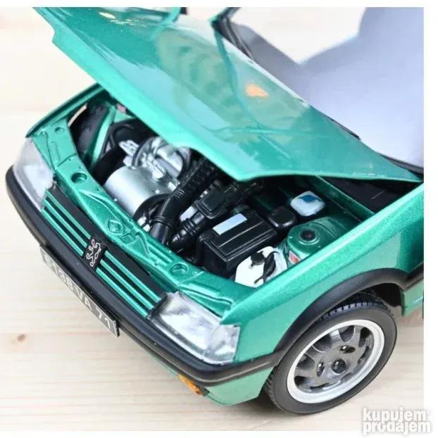 NOREV Peugeot 205 GTi Griffe Green 1991 , 1:18