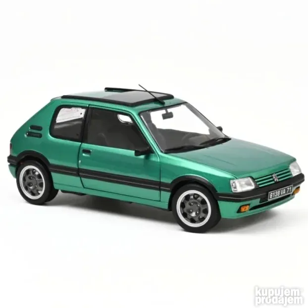 NOREV Peugeot 205 GTi Griffe Green 1991 , 1:18