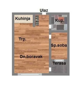 Izgradnja, jednoiposoban, 37m2, Bulevar Patrijarha Pavla