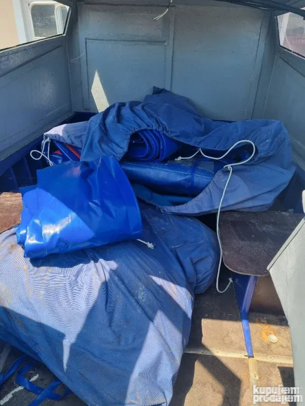 Hovercraft brod miraz 7 sa prikolicom bez motora