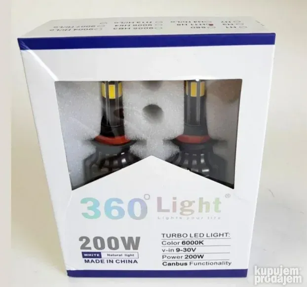 LED set H11 360 200W 930V KupujemProdajem