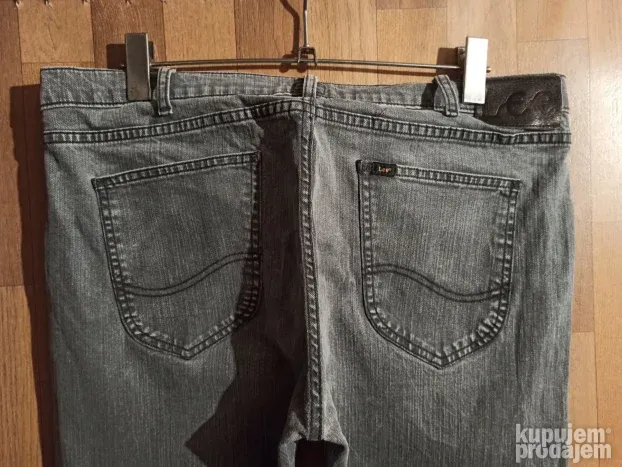 Lee Luke Gray Stonevash Slim Streč W36/L32 Top HQ