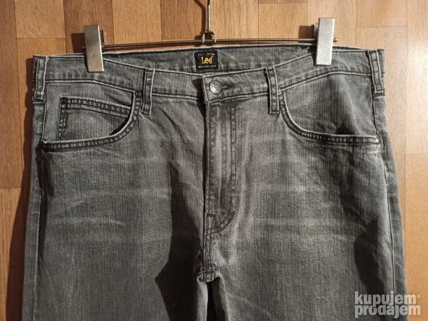 Lee Luke Gray Stonevash Slim Streč W36/L32 Top HQ