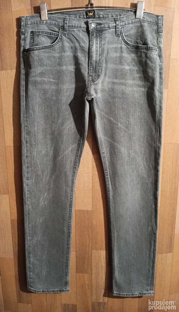 Lee Luke Gray Stonevash Slim Streč W36/L32 Top HQ