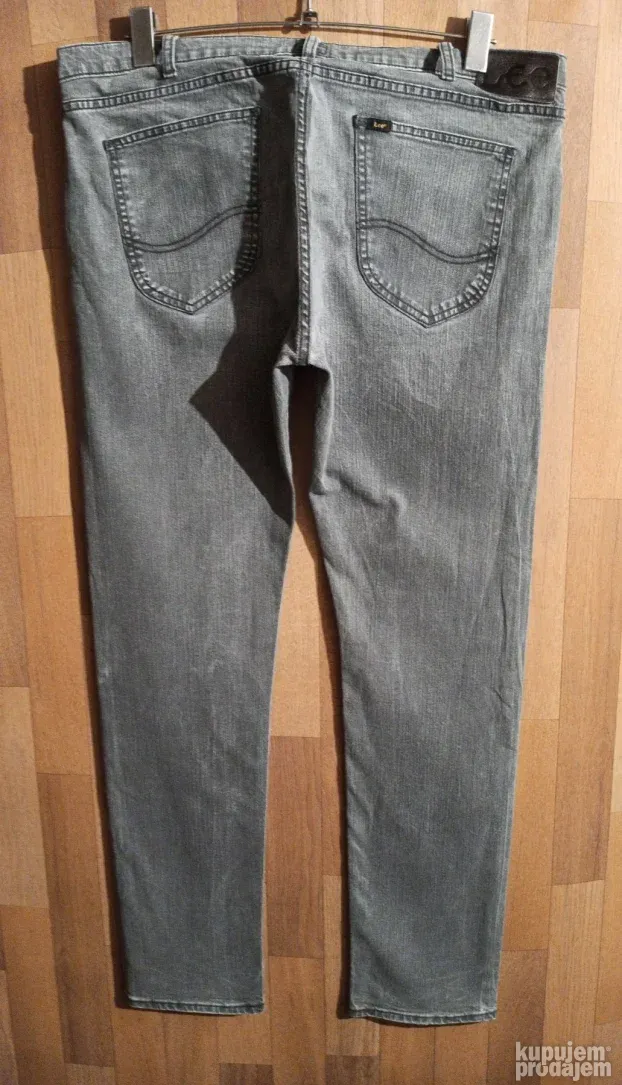 Lee Luke Gray Stonevash Slim Streč W36/L32 Top HQ