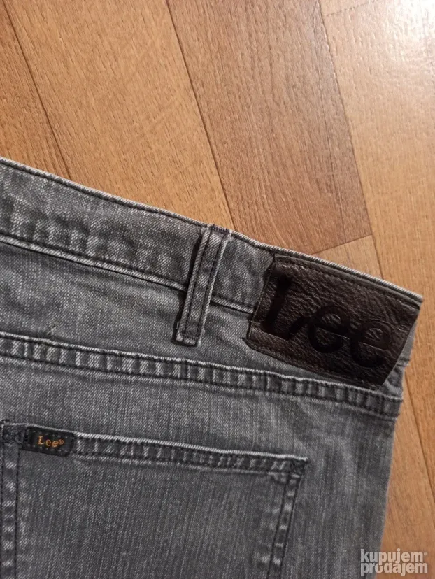 Lee Luke Gray Stonevash Slim Streč W36/L32 Top HQ