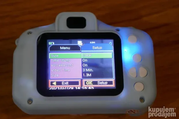Dečija Digitalna kamera za decu KIDS CAMERA Plava