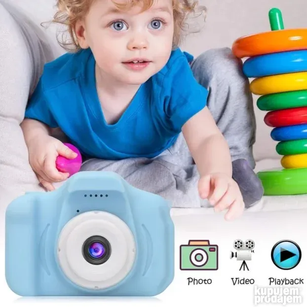 Dečija Digitalna kamera za decu KIDS CAMERA Plava