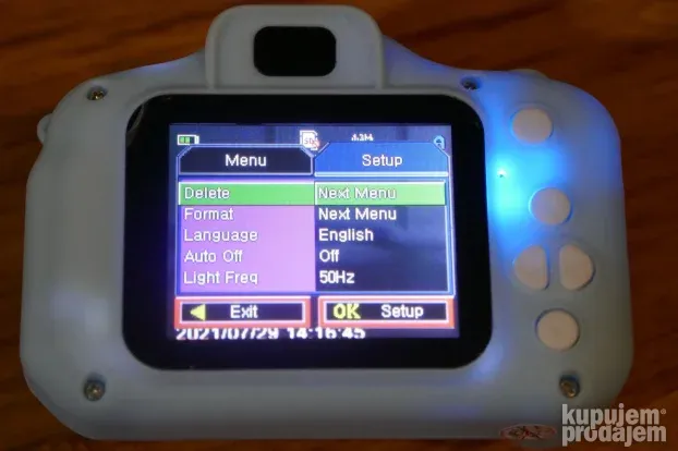 Dečija Digitalna kamera za decu KIDS CAMERA Plava