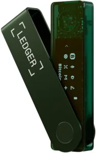 LEDGER NANO X Emerald Green Crypto Hardware Wallet