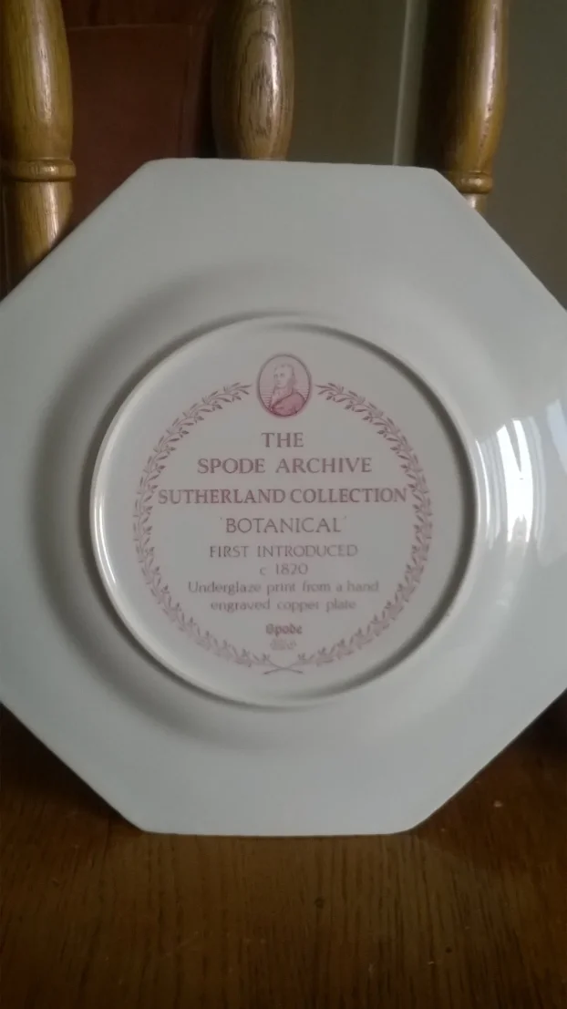 Dezertni tanjir - Spode - England