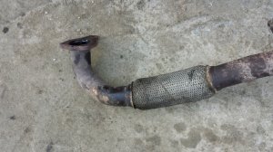 VW Sharan 1.9 tdi pletenica auspuha