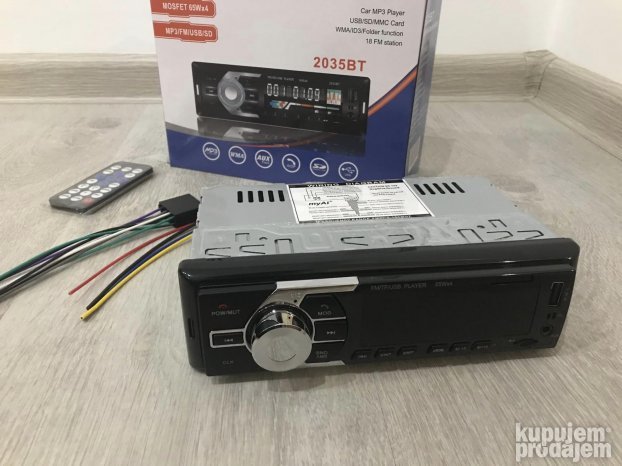 Auto radio MP3, usb, SD 50w x 4