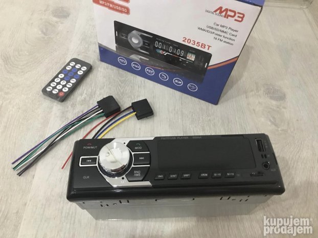 Auto radio MP3, usb, SD 50w x 4