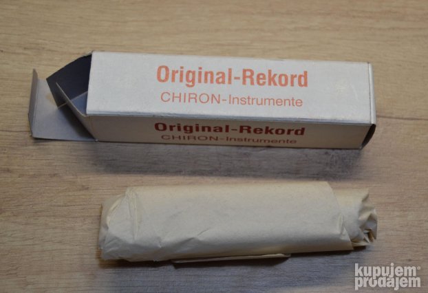 Špric stakleni Chiron Instrumente 10 ml nekorišćen NOS