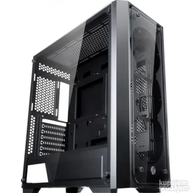 RAIJINTEK Ponos MS4 black TG