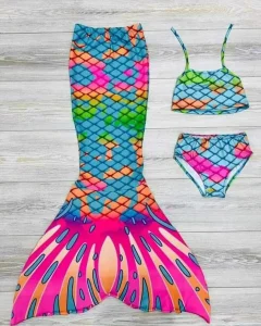 Trodelni sirena kupaci za decu