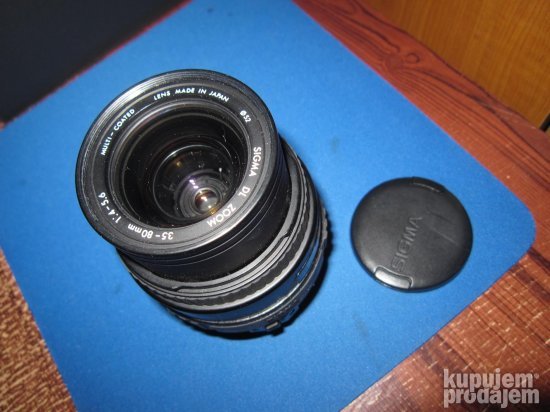 Sigma DL Zoom 35-80mm AF 1.4-5.6 Lens JAPAN