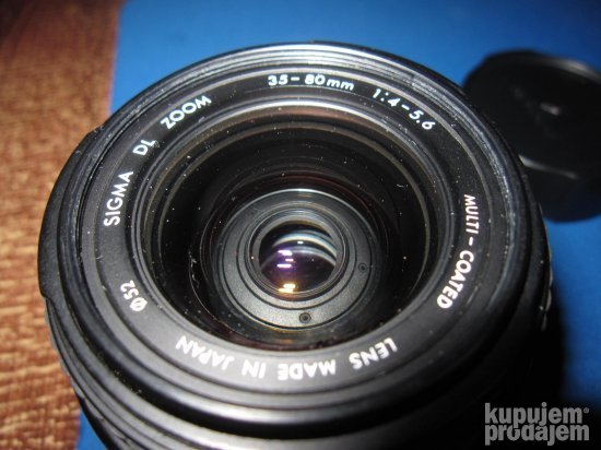 Sigma DL Zoom 35-80mm AF 1.4-5.6 Lens JAPAN