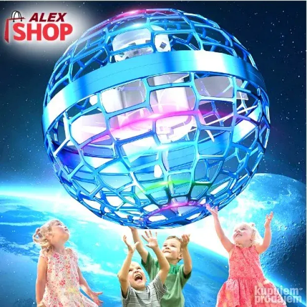 Leteća bumerang lopta koja svetli