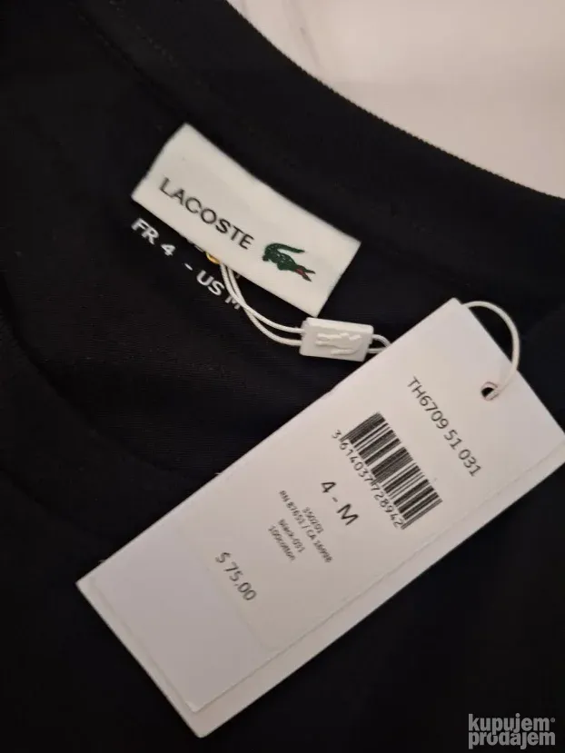 Lacoste majica - crna