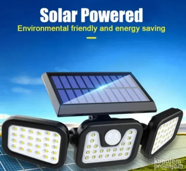 Solarna Lampa-Solarni Reflektor sa LED Diodama