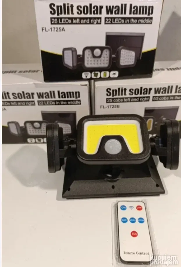 Solarna Lampa-Solarni Reflektor sa LED Diodama