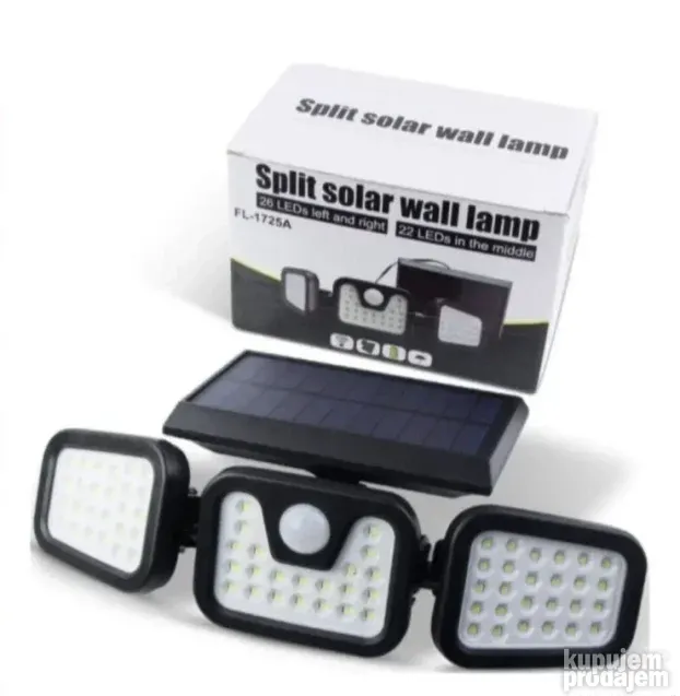 Solarna Lampa-Solarni Reflektor sa LED Diodama