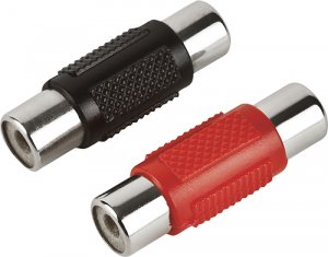 Spojnica RCA 2x/3x činč ženski ili muški adapter audio 3RCA