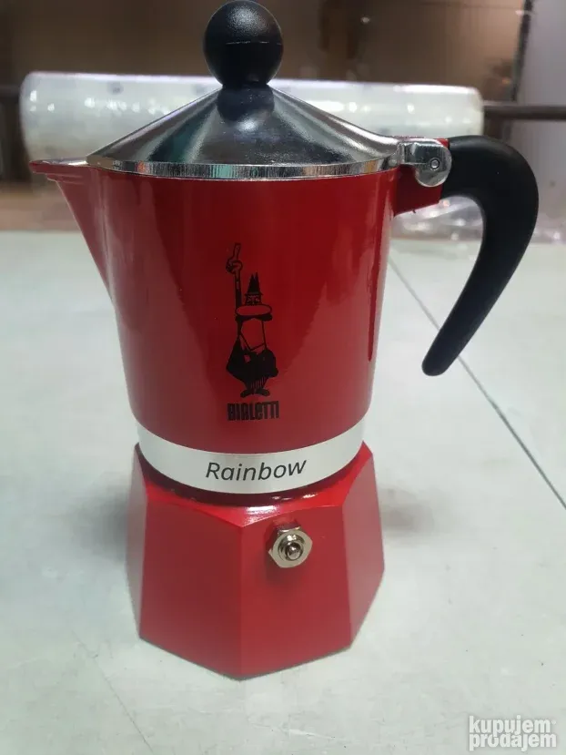 Espreso pot crveni za 3 kafe - Bialetti 4962