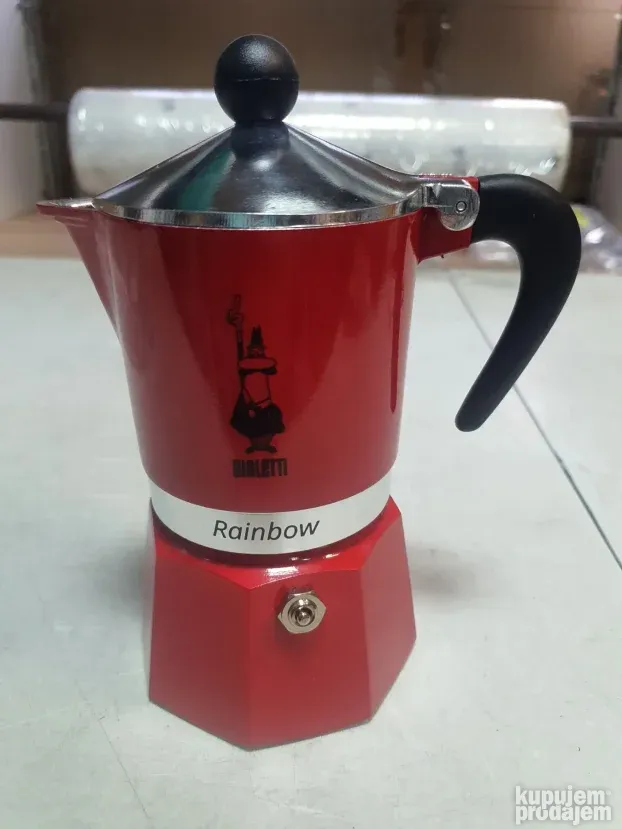 Espreso pot crveni za 3 kafe - Bialetti 4962