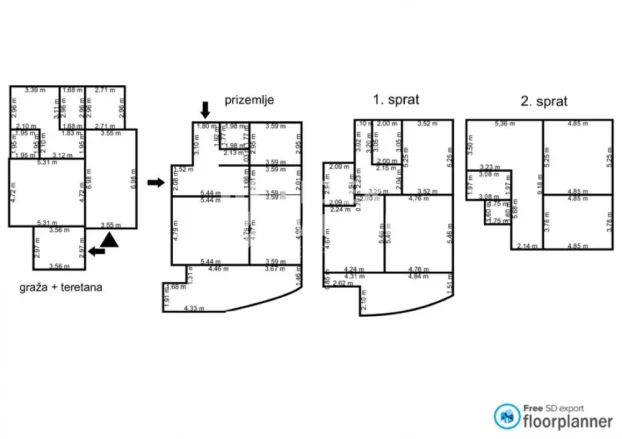 Vajara Đoke Jovanovića, Dedinje, 5+ petosobna, 459 m²
