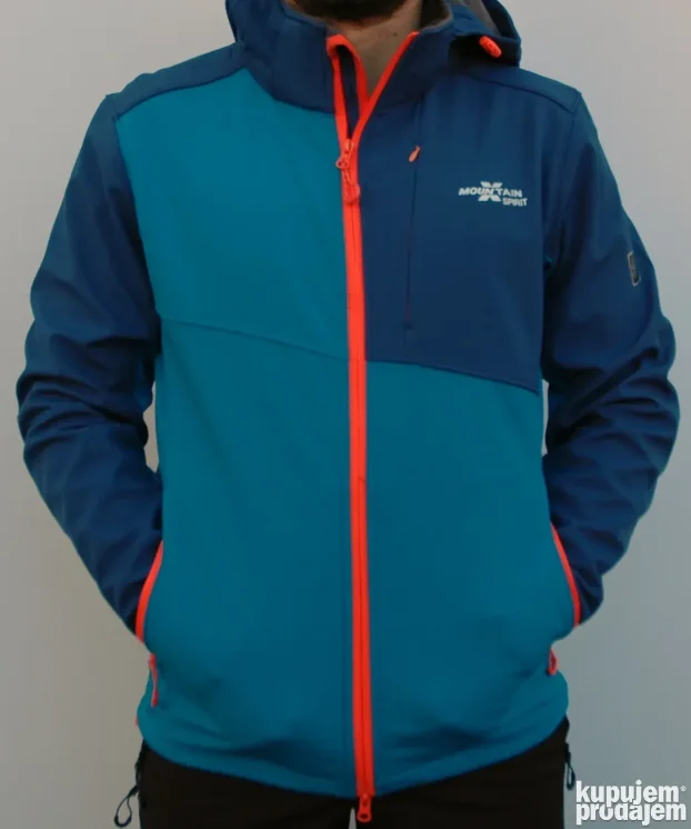Softshell jakna MS 8001 plavi BESPLATNA POSTARINA