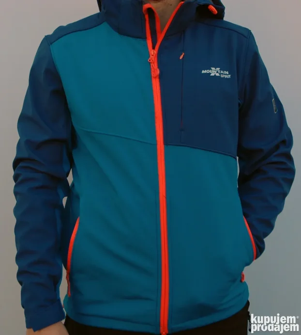 Softshell jakna MS 8001 plavi BESPLATNA POSTARINA