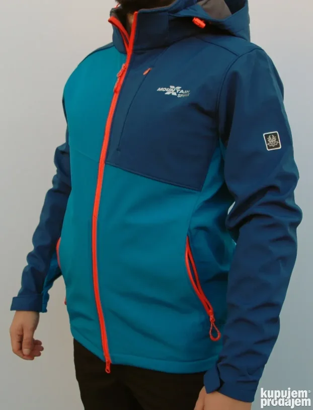 Softshell jakna MS 8001 plavi BESPLATNA POSTARINA