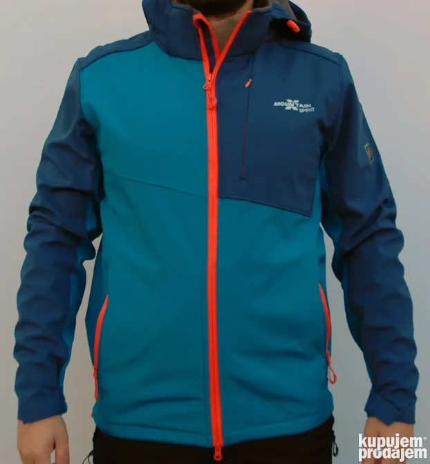 Softshell jakna MS 8001 plavi BESPLATNA POSTARINA