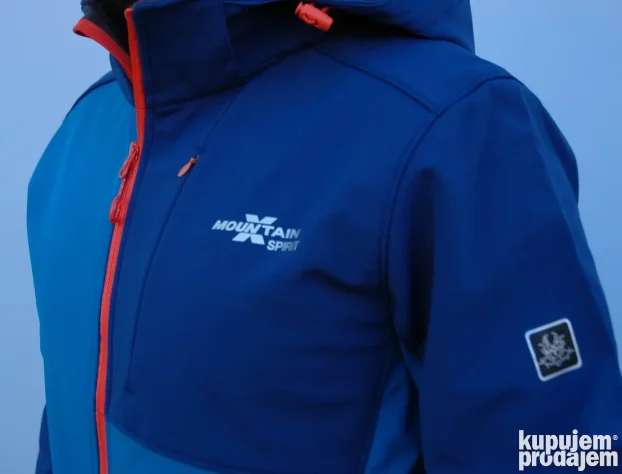 Softshell jakna MS 8001 plavi BESPLATNA POSTARINA