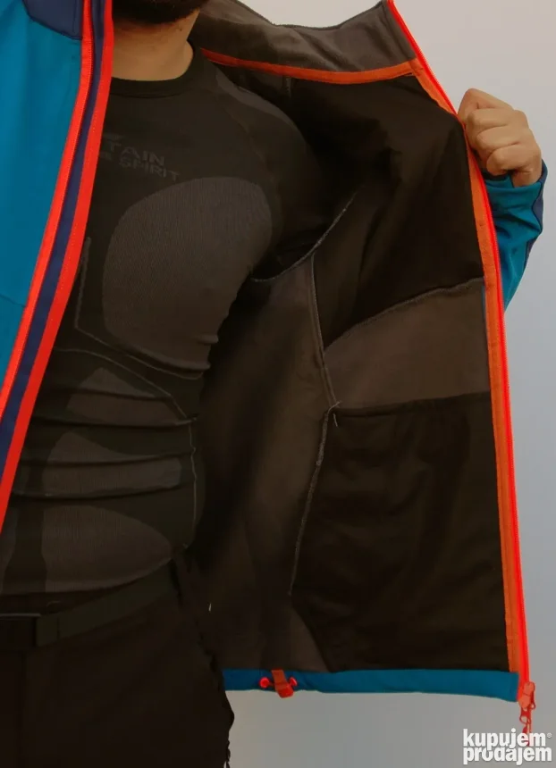 Softshell jakna MS 8001 plavi BESPLATNA POSTARINA