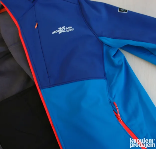 Softshell jakna MS 8001 plavi BESPLATNA POSTARINA