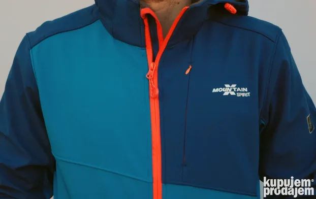 Softshell jakna MS 8001 plavi BESPLATNA POSTARINA