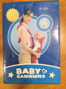 Nosiljka KENGUR za bebe 3,5-9 Kg plave boje