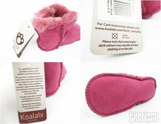 Koalabi Australia kao UGG dečije KOŽA vuna NOVO C241