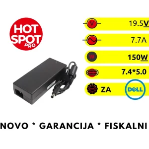 Punjač za laptop Dell 19V 7.7A