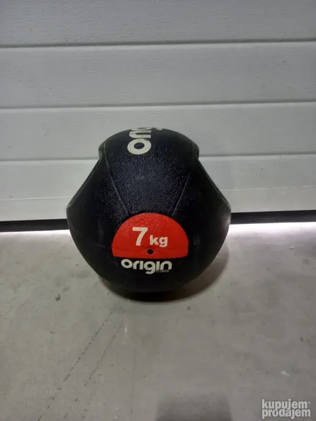 Origin Medicine Ball with Grips 7kg - Medicinka sa Ručkama