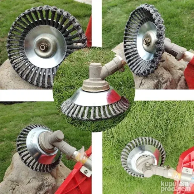 Čelična žičana glava za trimer 150mm 6 "