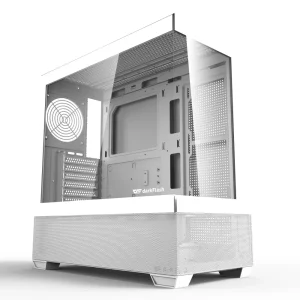Darkflash Ds900 Air Case White + 6 Pcs Argb Fan