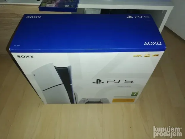 Sony Play Station 5 Slim Disk+Komplet Pakovanje+Igre