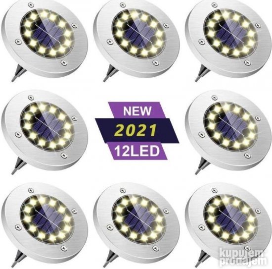 4 kom 12 dioda SOLARNA LAMPA solarna lampa SOLARNA led LAMPA