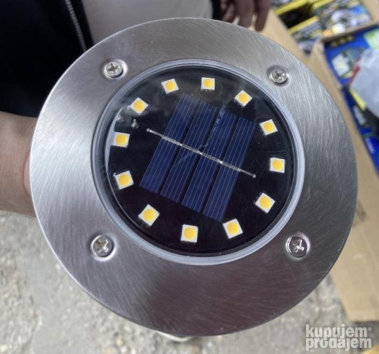 4 kom 12 dioda SOLARNA LAMPA solarna lampa SOLARNA led LAMPA